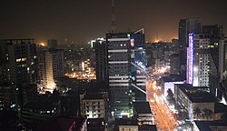 Skyline of Paltan, Dhaka, Bangladesh