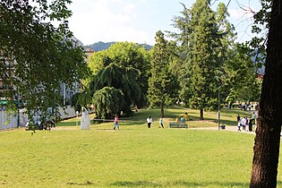 Parco della Maggiolina La Spezia lato Via Parma