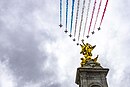 Viaduto com Victoria Monument em primeiro plano