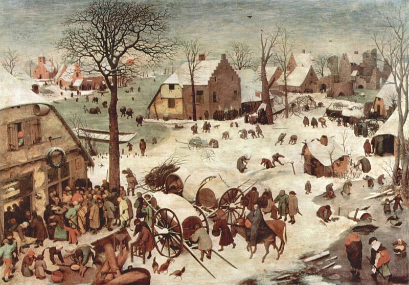 Pieter Bruegel, The Census at Bethlehem, 1566