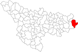 Pietroasa – Mappa