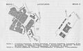 Plattegrond Povel-fabrieken, kort vóór de Tweede Wereldoorlog