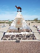 Hi Jolly Monument (1903) and grave site of Hadji Ali