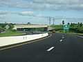 Eastbound Rhode Island Route 403 in North Kingstown, Rhode Island