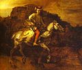 Rembrandt Harmenszoon van Rijn - The Polish Rider.JPG