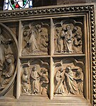 St Giles' Church-Right hand side of reredos