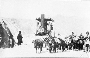 Iran, road construction, 1926