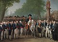 De intocht van keizer Napoleon met zijn staf op 9 oktober 1811 te Amsterdam