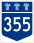 Highway 355 shield