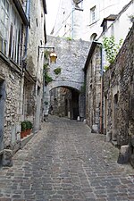 La Fausse-Porte, poortje in de Gallo-Romeinse stadsomwalling aan de rue de la Treille