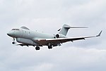 Sentinel R.1 ZJ692 5 Sqdn. RAF Landing at RAF Waddington (4454372764).jpg