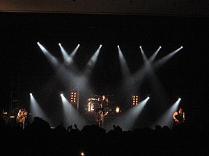 English: Skillet performing live.