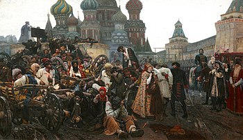 The Morning of the Streltsy Execution by Vasily Ivanovich Surikov Surikov streltsi.jpg