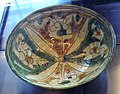 Keramik tiga warna Suriah, abad ke-13.