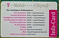 T-Mobil Cityruf Info-Card