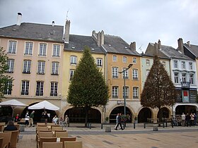 Place du Marché et ses arcades