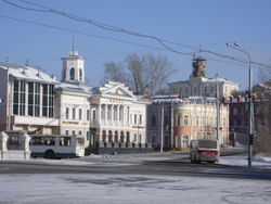 Lenina Square in Tomsk