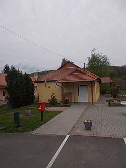 Village hall and post office