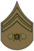 US Army OD Chevron Corporal Chemical Warfare Service 1918.png