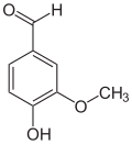 Vanillins strukturformel