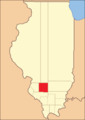 Территория округа до 1824 года