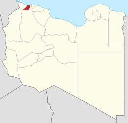 Zawiya – Localizzazione