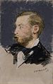 Édouard Manet: Blonder Mann, um 1880