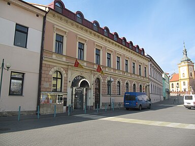 Šlapanice : hôtel de ville.