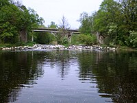 řeka u Pašušvysu