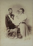 Tsaar Nicolaas II en zijn familie, 1896