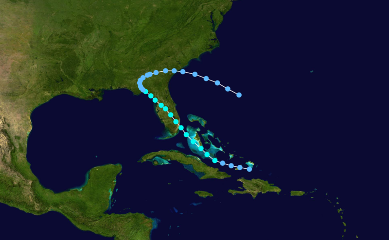 File:1909 Atlantic tropical storm 3 track.png