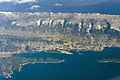 View of Rab from air