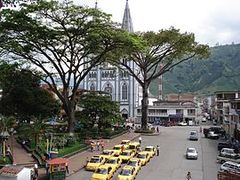 Hauptplatz in Chinchiná