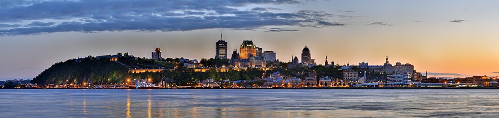 Québec City panorámája