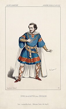 42: Gilbert Duprez as Gaston in Jérusalem