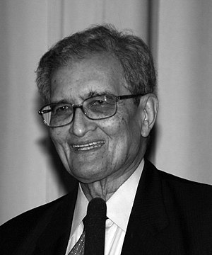 Amartya Sen, Indian economist, philosopher, an...