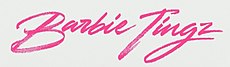Logo del disco Barbie Tingz