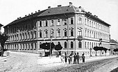 A püspöki palota az 1890-es évek végén
