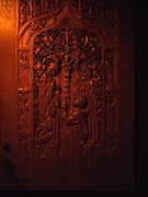 Doubting Thomas door, Christ Church Cranbrook