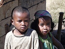 Děti z etnika Betsileo