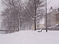 Inverno a Český Těšín.