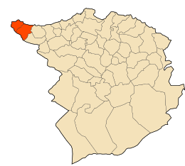 Distretto di Marsa Ben M'Hidi – Mappa