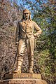 Statua di David Livingstone a Victoria Falls in Zimbabwe