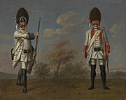 Grenadiers, Infantry Regiment Browne and an unidentified Infantry Regiment