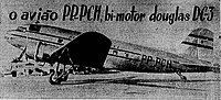 Miniatura para Acidente do DC-3 da Panair prefixo PP-PCH