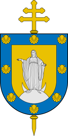 Escudo de la Arquidiócesis de Santiago de Chile.svg