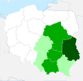 Występowanie wilczomlecza kątowego w Polsce.