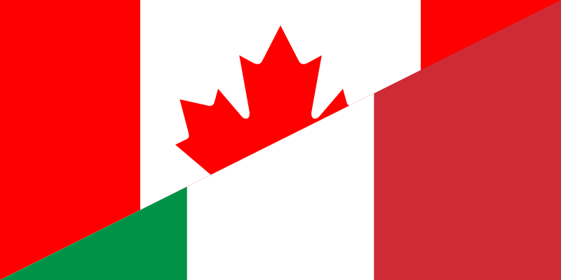 File:Flag of Canada and Italy.svg
