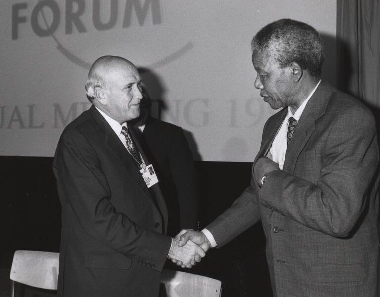 File:Frederik de Klerk with Nelson Mandela - World Economic Forum Annual Meeting Davos 1992.jpg