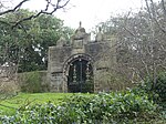 Wall and gateway to Bidston Hall Front gate and wall to Bidston Hall 02.jpg